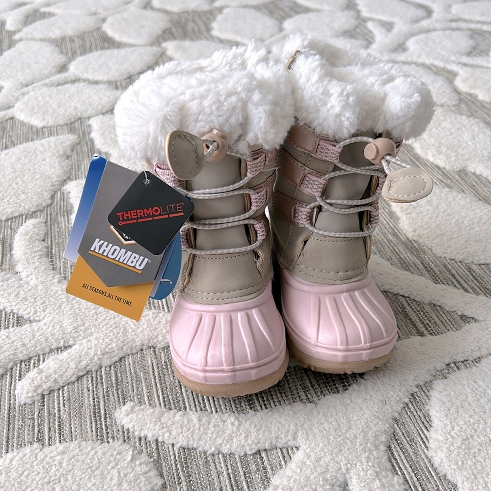 KHOMBU toddler snow boot